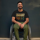 Retro Gepersonaliseerde Vintage Jaar – Limited Edi T-shirt