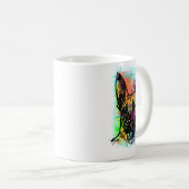 Retro German Shepard Koffiemok (Voorkant rechts)