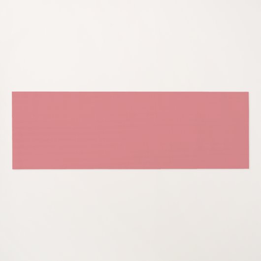 Retro geruit deens pastel roze blush geruit yogamat (Achterkant (horizontaal))