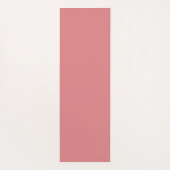Retro geruit deens pastel roze blush geruit yogamat (Achterkant)