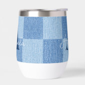 Retro geruite vervaging (Links)