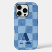 Retro geruite vervaging Case-Mate iPhone case (Achterkant)