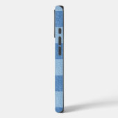 Retro geruite vervaging Case-Mate iPhone case (Achterkant / Links)