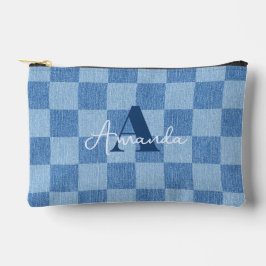 Retro geruite vervaging etui