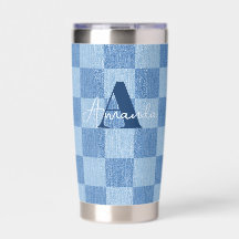 Retro geruite vervaging