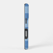 Retro geruite vervaging iPhone hoesje (Rechterkant)