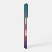 Retro gestileerde kosmische wolk iPhone 16 hoesje (Rechterkant)