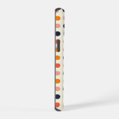 Retro-gestippeld patroon iPhone 15 case (Rechterkant)