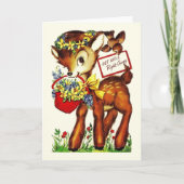 Retro Get Well Wenskaart Kaart (Voorkant)