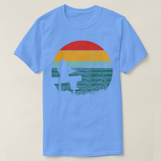 Retro Geviste zonsondergang T-shirt (Design voorkant)