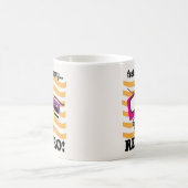 Retro gevoel groovy retro koffiemok (Center)