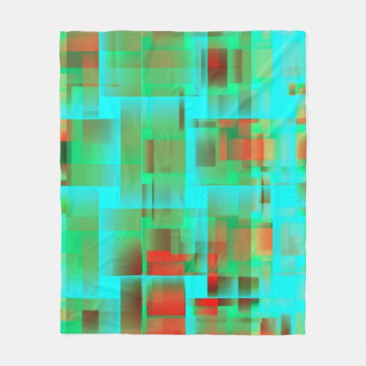 Retro gevoelens in de stad fleece deken (Voorkant)