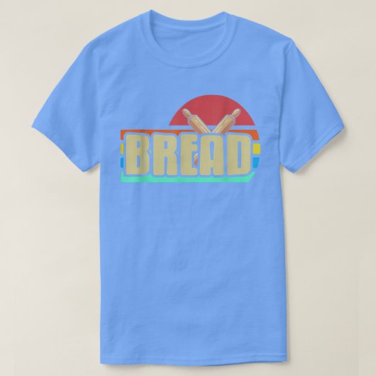 Retro  Geweldige Brood Design Cadeau T-shirt (Design voorkant)
