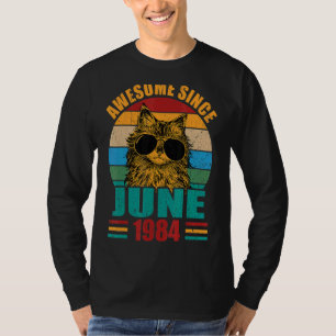 Retro Geweldige sinds juni 1984 38e verjaardag 38 T-shirt