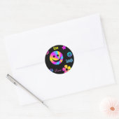 Retro gezicht Stickers (Envelop)