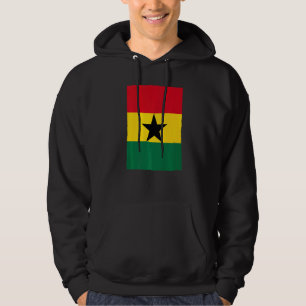 Retro Ghanese nationale vlag Ghana Hoodie
