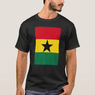 Retro  Ghanese nationale vlag Ghana T-shirt