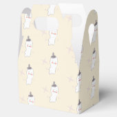 Retro Ghost Doodle Halloween Patroon Bedankdoosjes (Geopend)