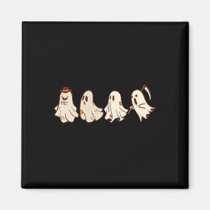 Retro Ghost Halloween Boo Trick or treat S Magneet