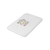 Retro Ghost Nurse Halloween Design Classic T-shirt Badmat (Gekanteld)