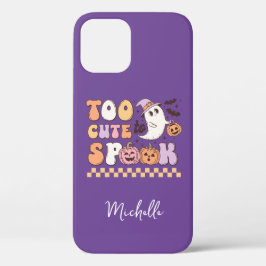 Retro Ghost te Schattige om Halloween te verzieken Case-Mate iPhone Case