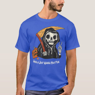 Retro Ghouls wil alleen maar Fun Groovy Ghost Cute T-shirt