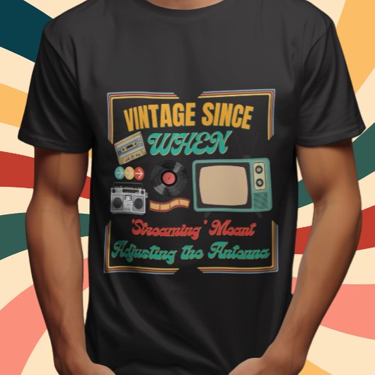  Retro Gift T-shirt - Retro Verjaardagscadeau
