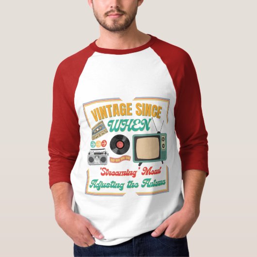  Retro Gift T-shirt - Retro Verjaardagscadeau (Voorkant)