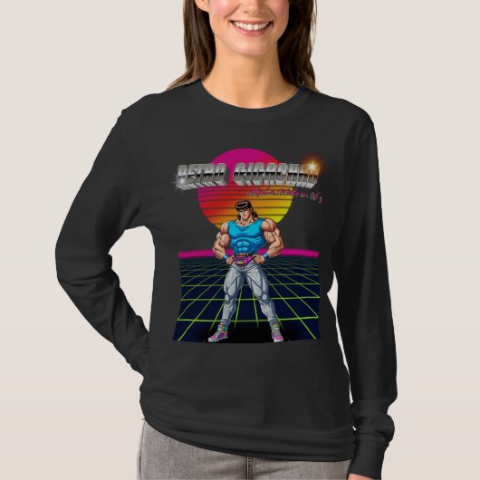 Retro Gigachad  T-shirt (Voorkant)