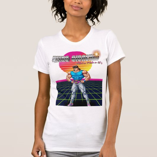 Retro Gigachad  T-shirt (Voorkant)