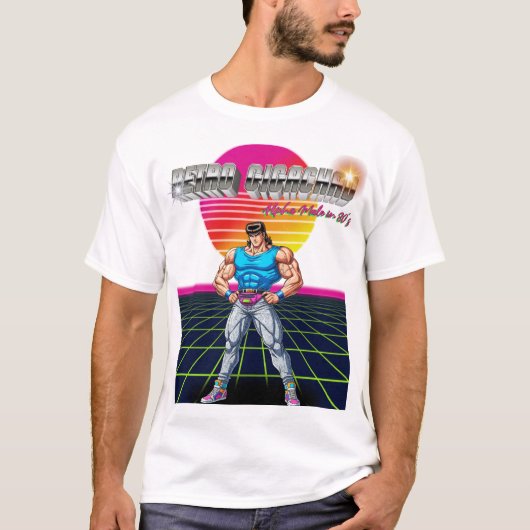 Retro Gigachad T-shirt (Voorkant)