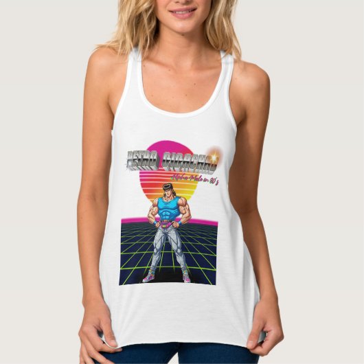 Retro Gigachad  Tanktop (Voorkant)