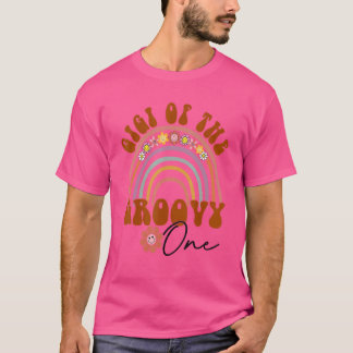 Retro Gigi van de Groovy 1 overeenkomende familie  T-shirt