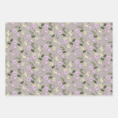 Retro Gingerbrood Deer Candycane behandelt Kerstmi Inpakpapier Vel (Voorkant 3)