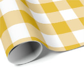 Retro Gingham Check Plaid Patten in pastelkleuren Cadeaupapier (Rol Hoek)