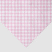 Retro Gingham Light Pink Tissuepapier (Detail)