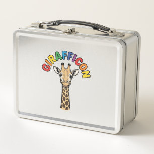 Retro Giraffe Icoon Cute Dieren Shirt Ontwerp_1