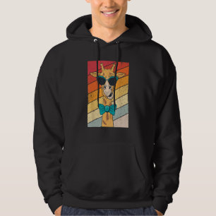 Retro Giraffe zonnebril T-shirt Funny Animal