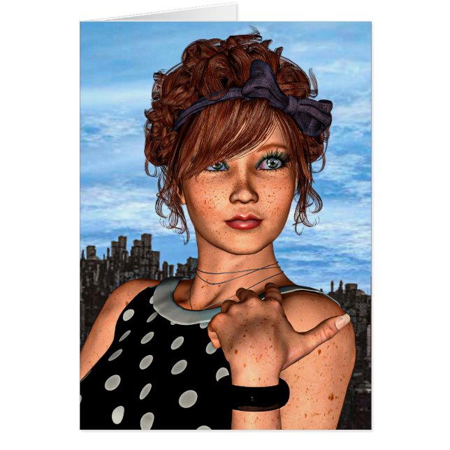 Retro Girl (Voorkant)