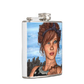 Retro Girl Heupfles (Rechts)