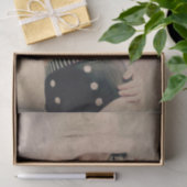 Retro Girl Polka Dot Bikini-themapapier Tissuepapier (Geschenk)