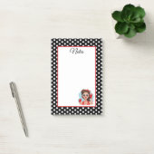 Retro Girl Post-it® Notes (Kantoor)