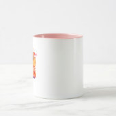 Retro "GIRL POWER" Mug – Bold Feminine Energy Mok (Midden)