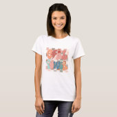 Retro Girl Power T-shirt (Voorkant volledig)