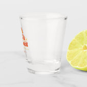 Retro Girl Weekend Persoonlijke Bachelorette Favor Shot Glas (Rechts)