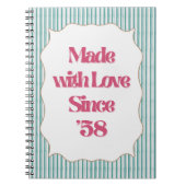 Retro Girly " Please" Afdrukken | Helder  Notitieboek (Voorkant)