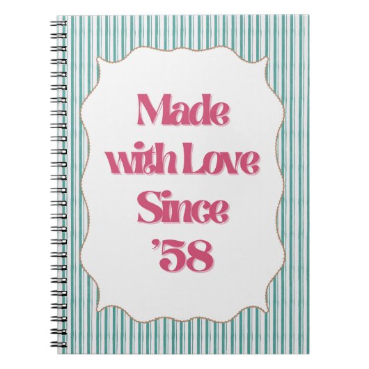 Retro Girly " Please" Afdrukken | Helder  Notitieboek (Voorkant)