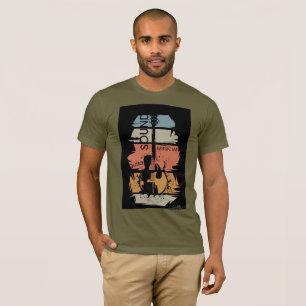 Retro gitaar geluid muzikant T-shirt
