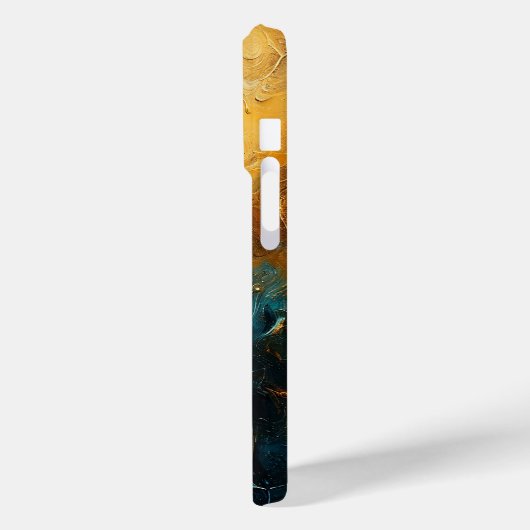 Retro gitaar kunst Case-Mate iPhone case (Achterkant / Links)