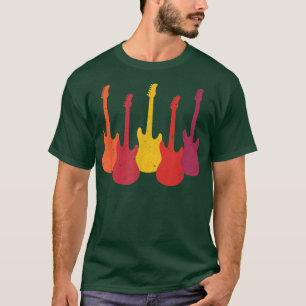 Retro gitaren 2711 t-shirt